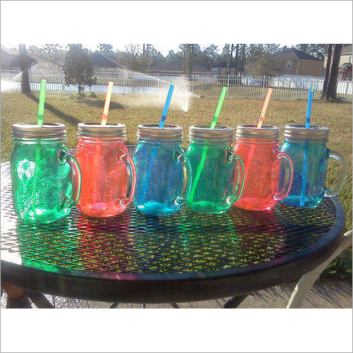 500 ml Mason Handle Glass Jars with Lid