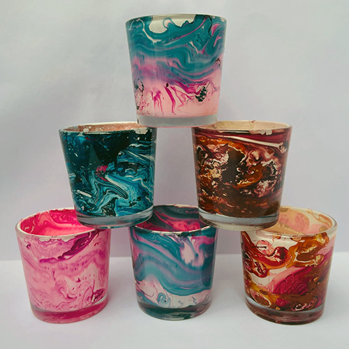 Glass Candle Votive