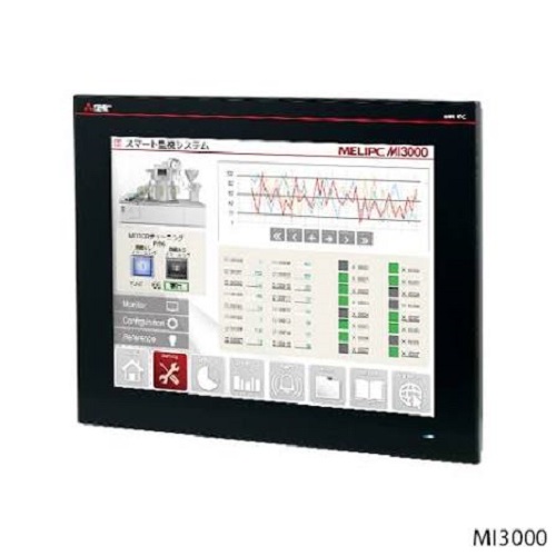 Mitsubishi Electric, Mi3000 Series (Industrial Pc Platform) Mi3315G-W, 15" Xga Tft Lcd Industrial Panel Pc, Windows 10 Iot Enterprise, 24V Dc - Application: Shop Floor Data Analysis