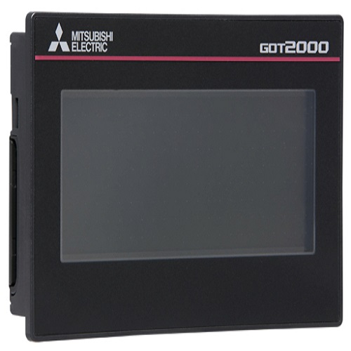 Mitsubishi Electric Got2000 Series (Gt21 Model) Gt2103-Pmbls 3.8" Tft Monochrome Lcd Hmi 5-Color Led Backlight 5V Dc (Powered Via Plc) - Application: Machine Parameter Adjustment
