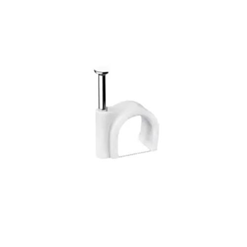 6mm Batten Ovel Pvc Cable Clip