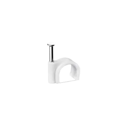 8mm Batten Ovel Pvc Cable Clip