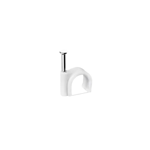 10mm Batten Ovel Pvc Cable Clip