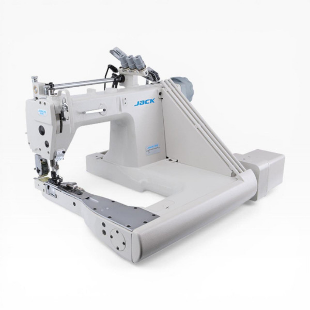 Jack JK-9270D Direct Drive Feed-Off-The-Arm Double Chainstitch Lap Seaming Machine