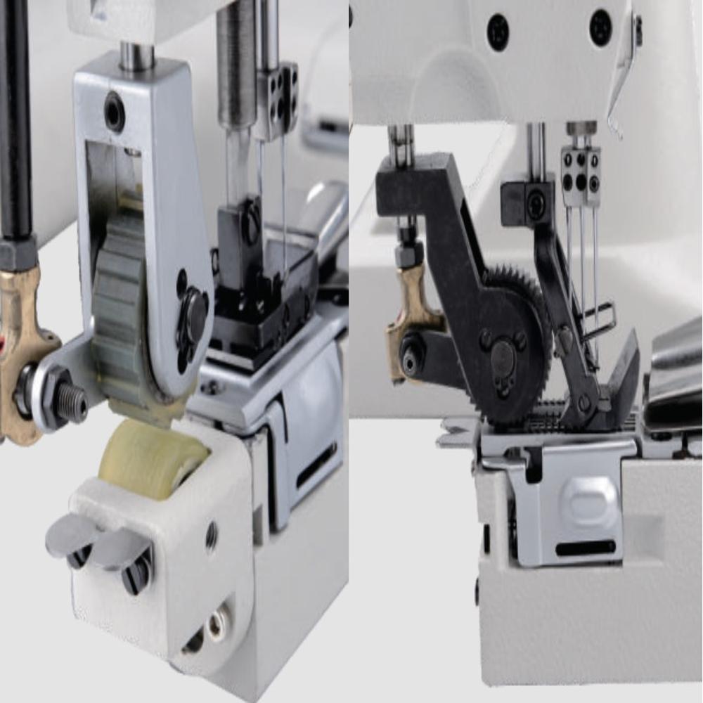 Jack JK-9270D Direct Drive Feed-Off-The-Arm Double Chainstitch Lap Seaming Machine
