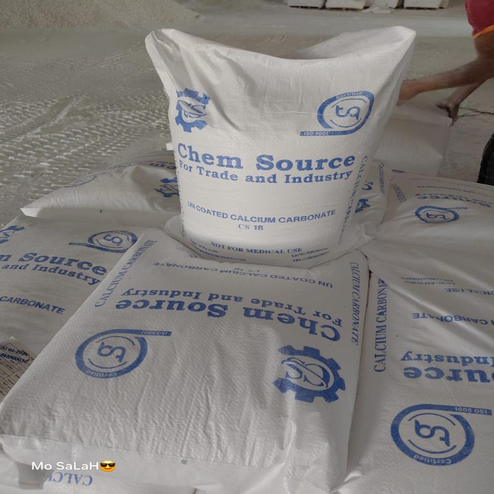 Ground Calcium Carbonate Powder