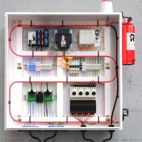 ELECTRICAL PANEL CO2 GAS FLOODING SYSTEM