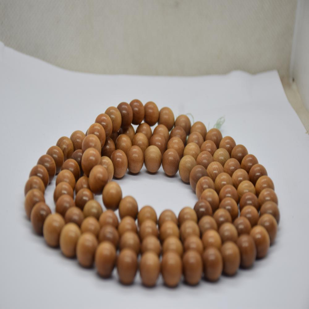 Sandalwood Finished Beads