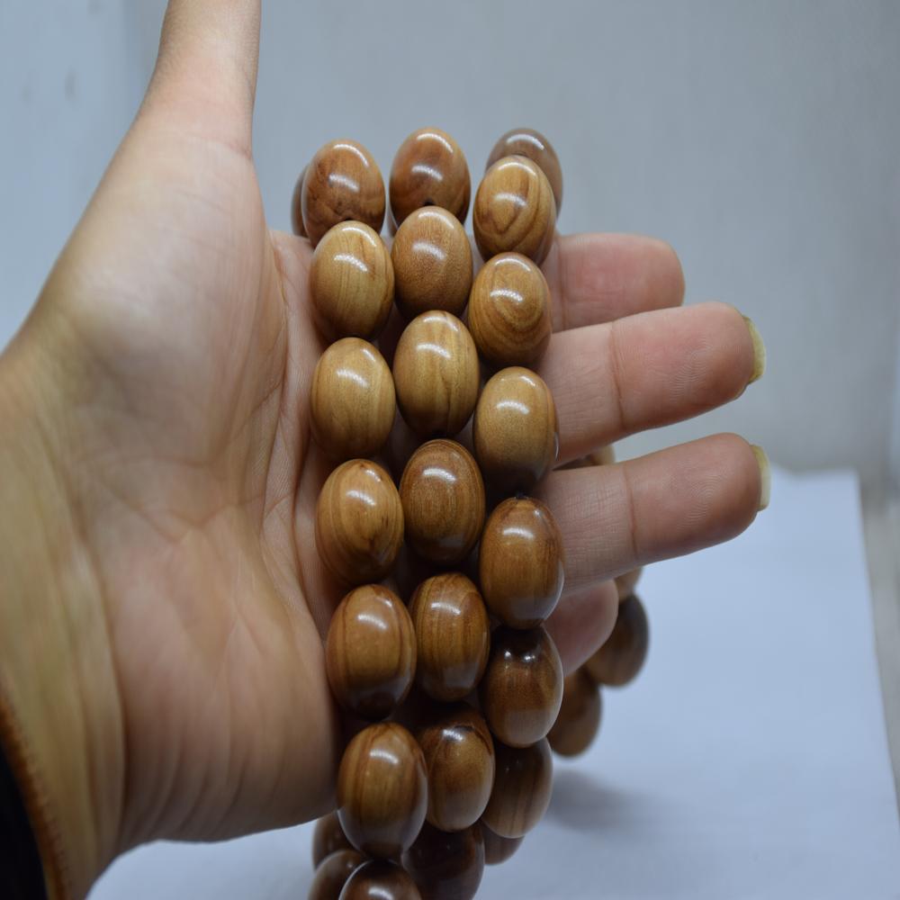 Sandalwood Finished Beads