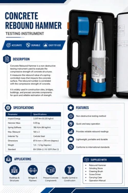 Concrete Test Hammer 