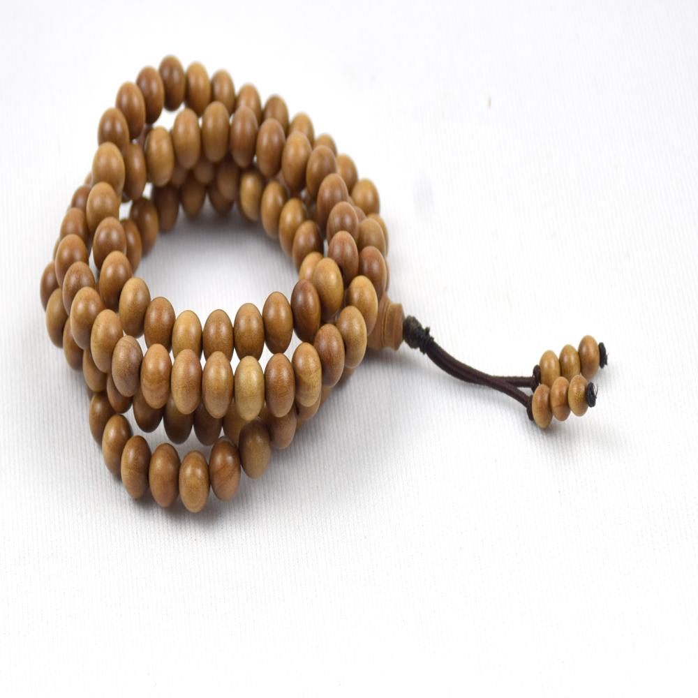 Sandalwood Finished Beads