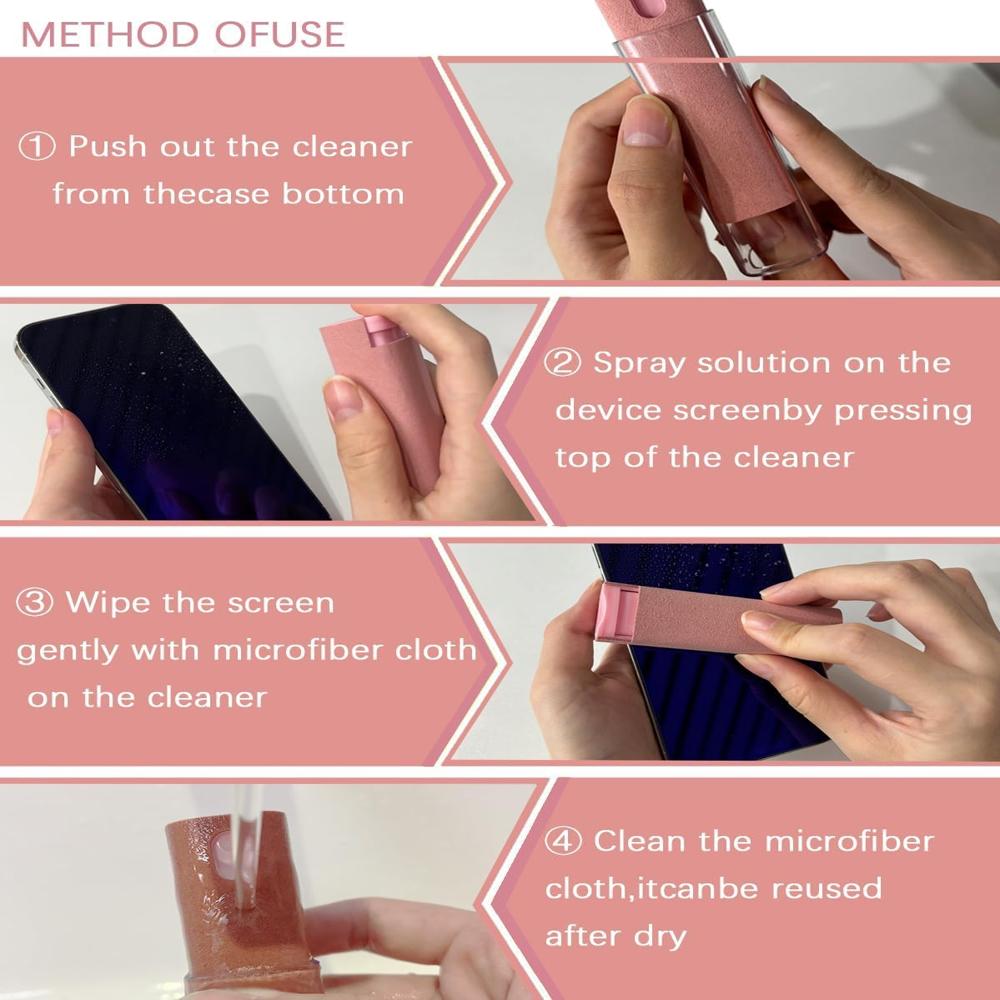 Screen Cleaning Kit With Spray Bottle