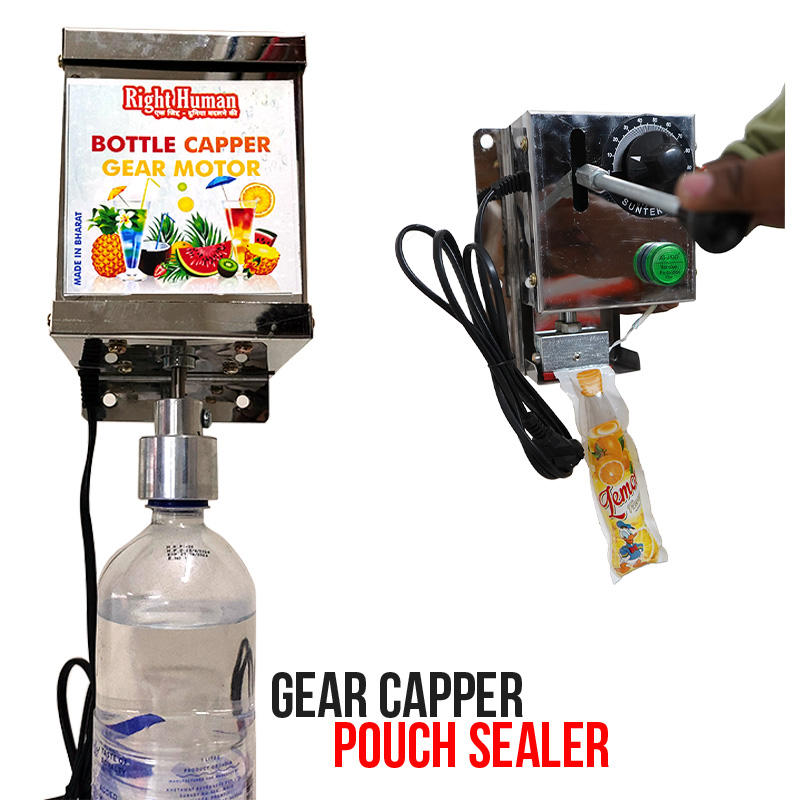 Four Nozzle Complet Kit With Mixer Sealer And Capper