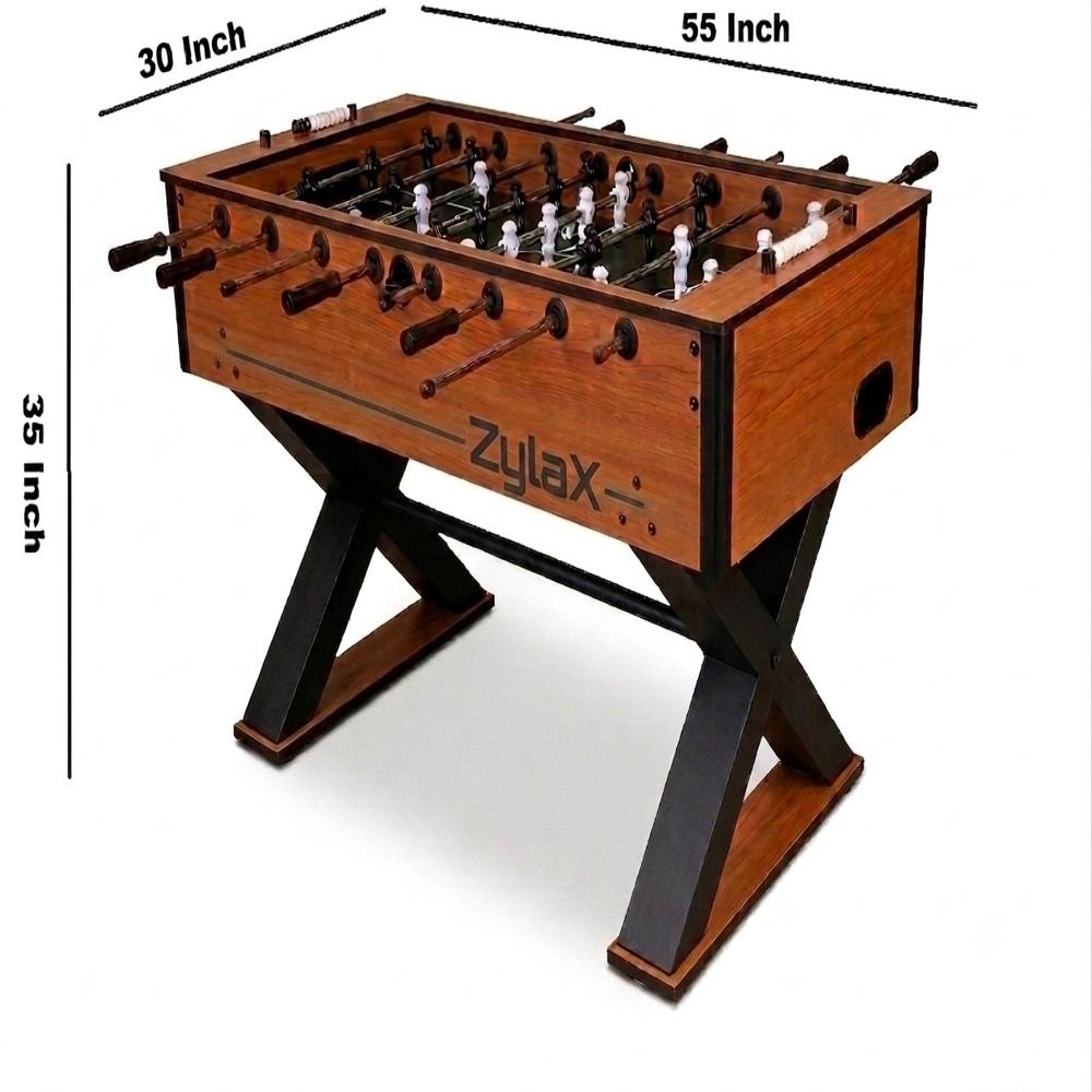 BOOT BOY 'Zylax' Foosball Table II Soccer Game for Adults II Commercial Foosball Table for heavy usage