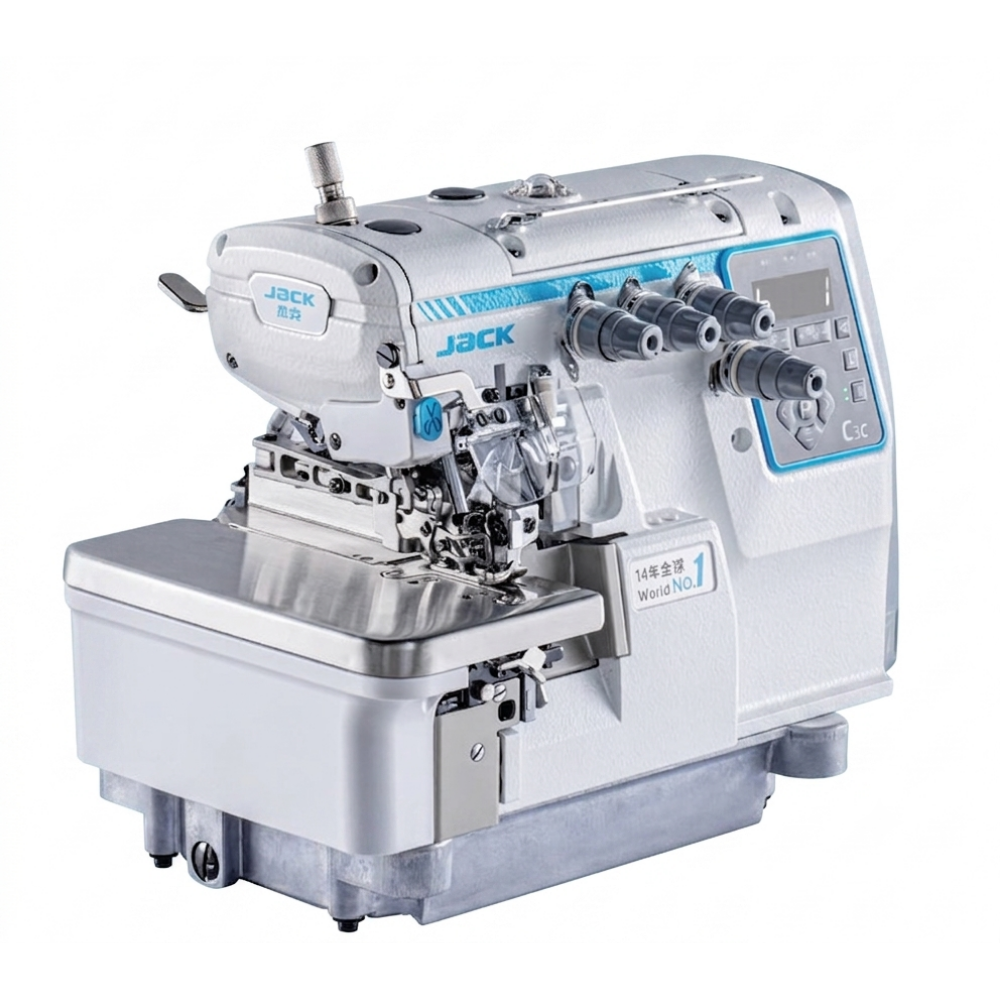 Jack C3C Fully Automatic Computerized High Speed Overlock Machine
