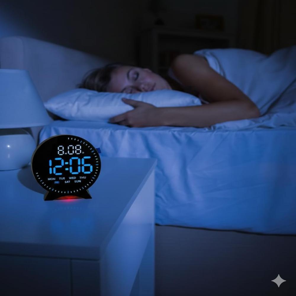 Digital Table Alarm Clock