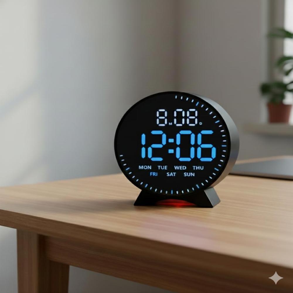 Digital Table Alarm Clock