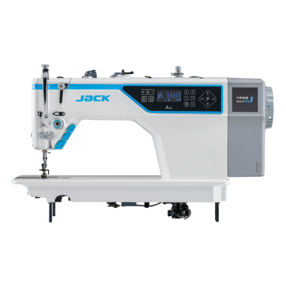 Jack A4C Digital Thread Nipper Automatic Lockstitch Industrial Sewing Machine