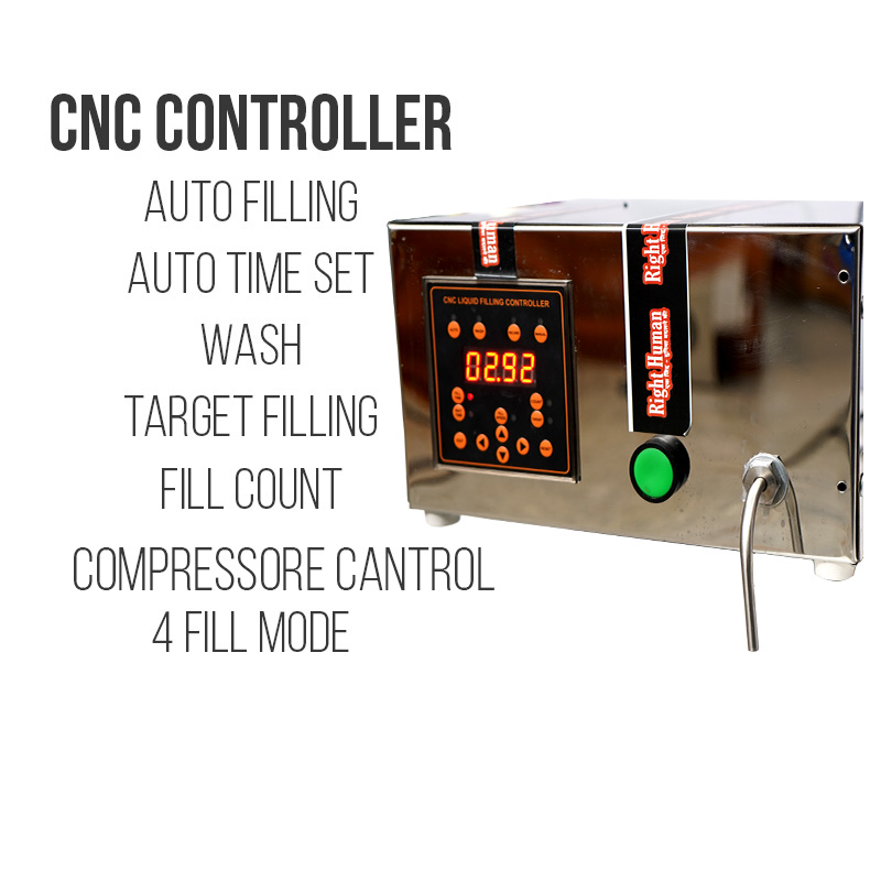 Single Nozzle Pouch Filling Machine With Ai Technology SS304 And Foot Pedal Combo