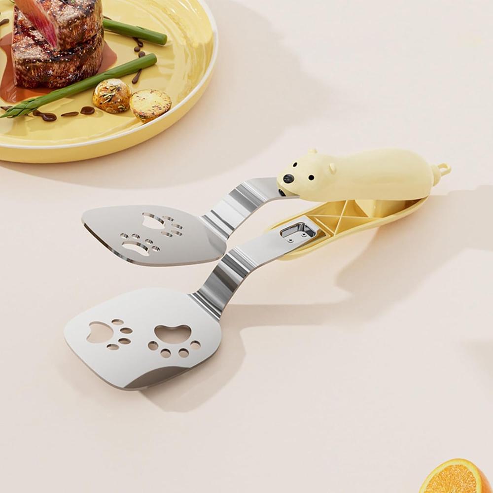 Cute Cat Steel Tong