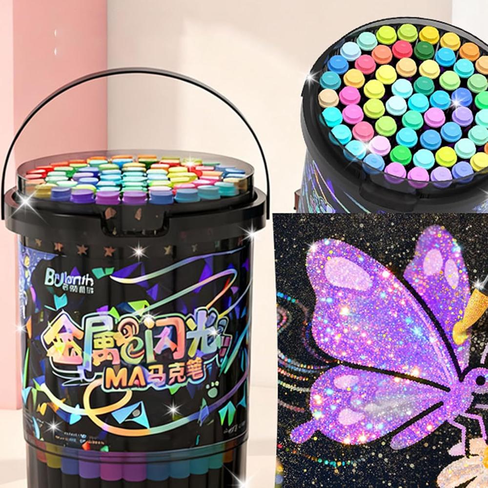 Glitter Markers 24 Colors