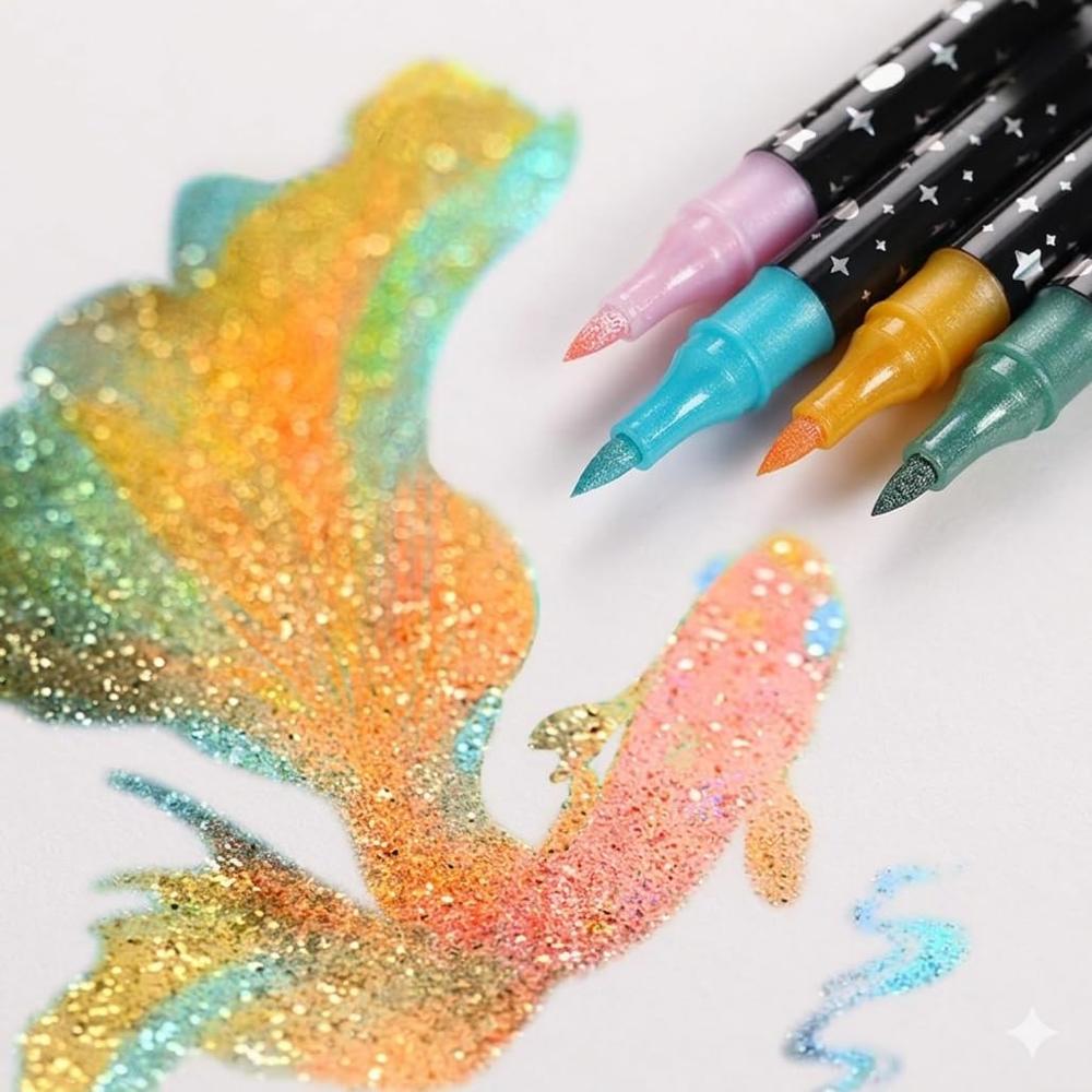 Glitter Markers 24 Colors