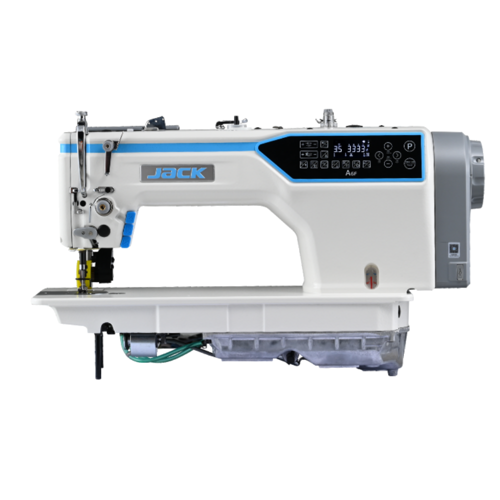 Jack A6FE Fully Digital Feed Direct Drive Lockstitch Machine with Short Thread Tail
