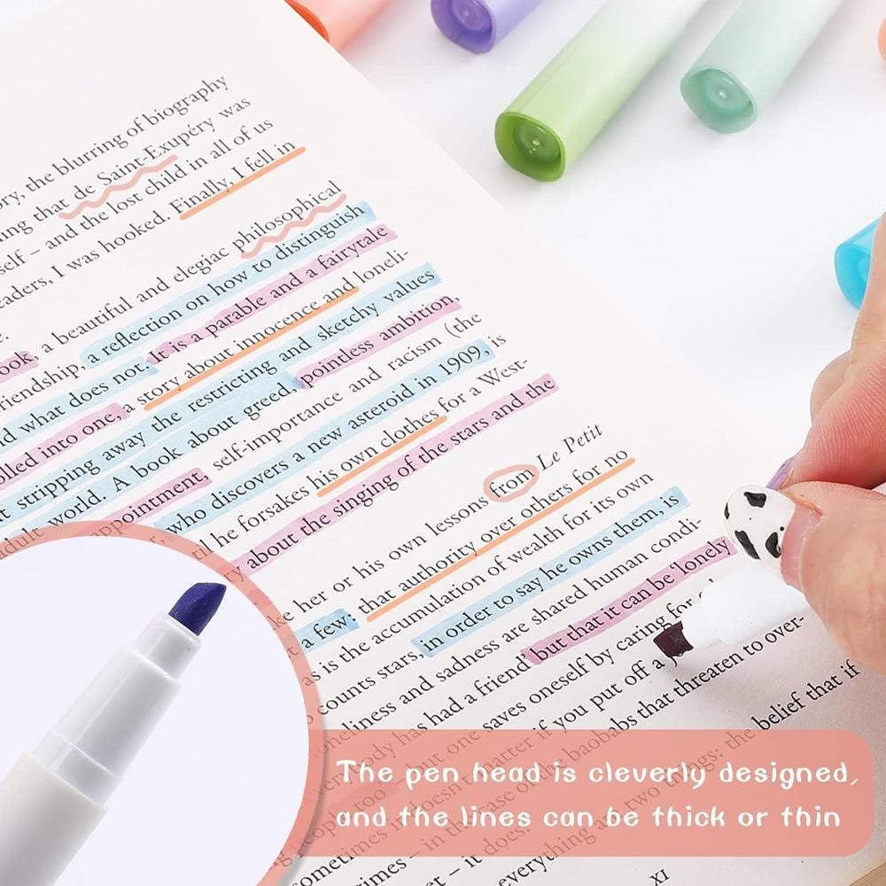 Aesthetic Cute Highlighter Pen