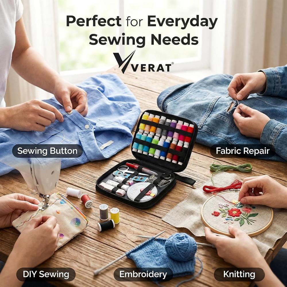98Pcs Sewing Kit
