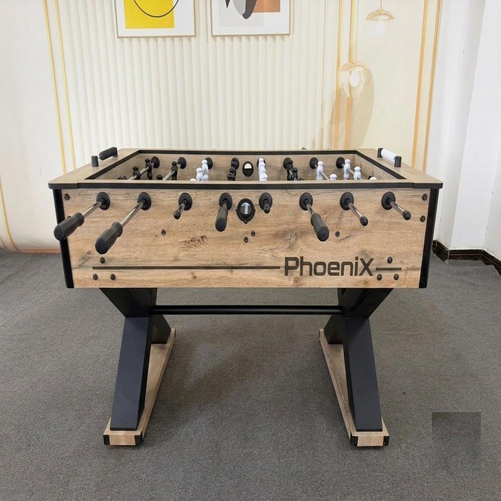 BOOT BOY 'Phoenix' Foosball Table II Soccer Game for Adults II Strong Fooseball Table II Perfect to Handle Tough Games at Offices, Clubs and Resorts
