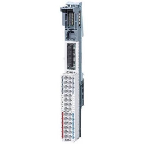 Siemens, Simatic Et 200Sp, 6Es7193-6Bp40-0Da1, N/A (I/O Baseunit With Temperature Acquisition And Add-On Terminals), 1-Phase, 24 V Dc (System Voltage) - Application: Isolates Field Load Groups Requiring Thermal Tracking