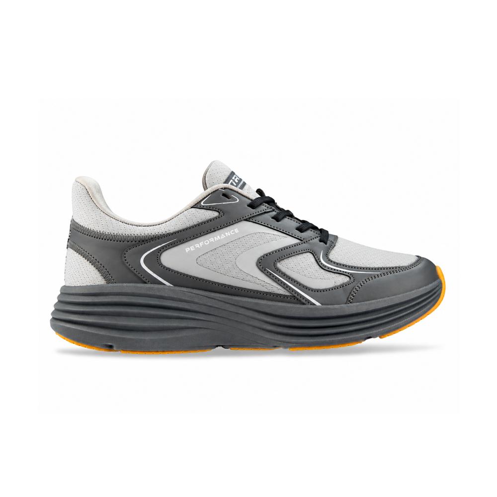 Super-Vision L-Grey Men'S Running Shoes - Color: Light Grey (L-Grey)