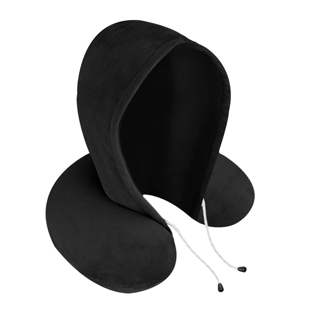 Neck Pillow With Hoodie