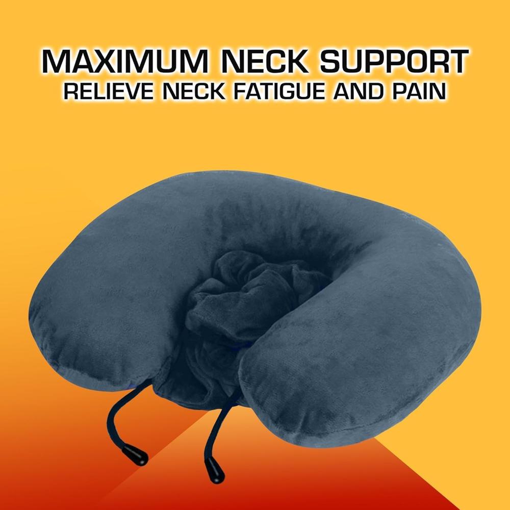 Neck Pillow With Hoodie