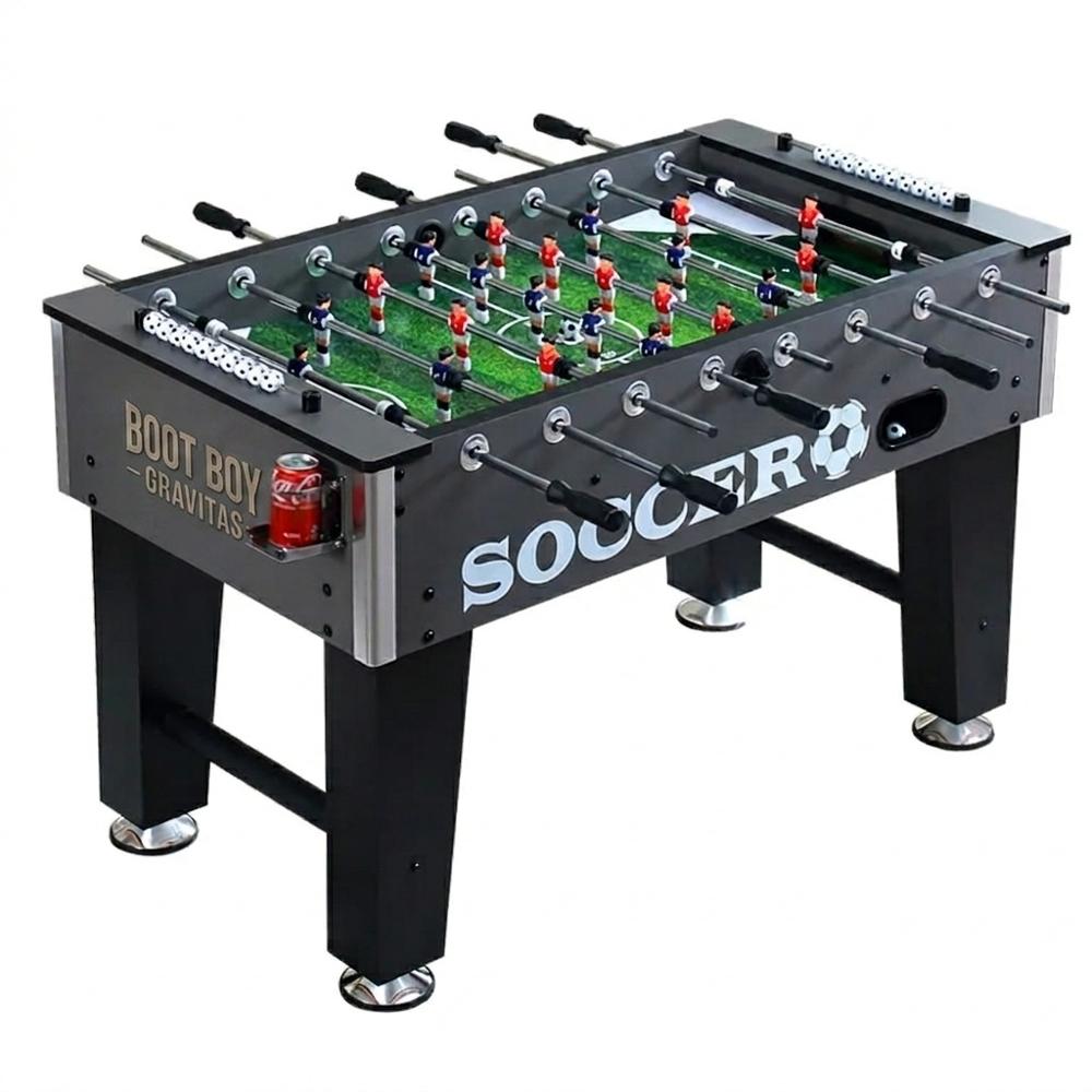 BOOT BOY 'Gravitas' Foosball Table II Soccer Game for Adults II Strong Foosball Table with Solid Steel Rods