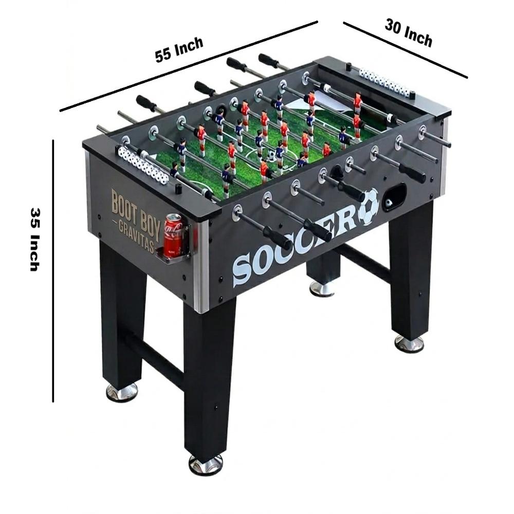 BOOT BOY 'Gravitas' Foosball Table II Soccer Game for Adults II Strong Foosball Table with Solid Steel Rods