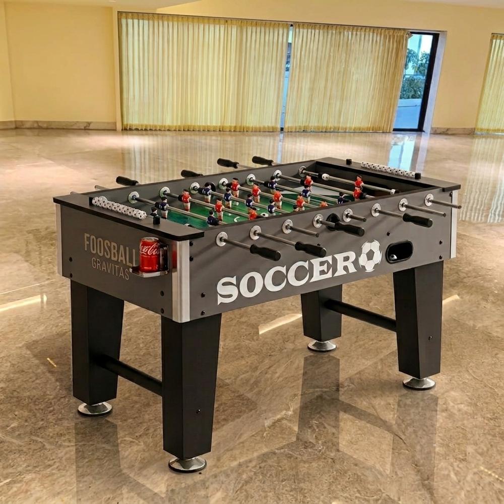 BOOT BOY 'Gravitas' Foosball Table II Soccer Game for Adults II Strong Foosball Table with Solid Steel Rods