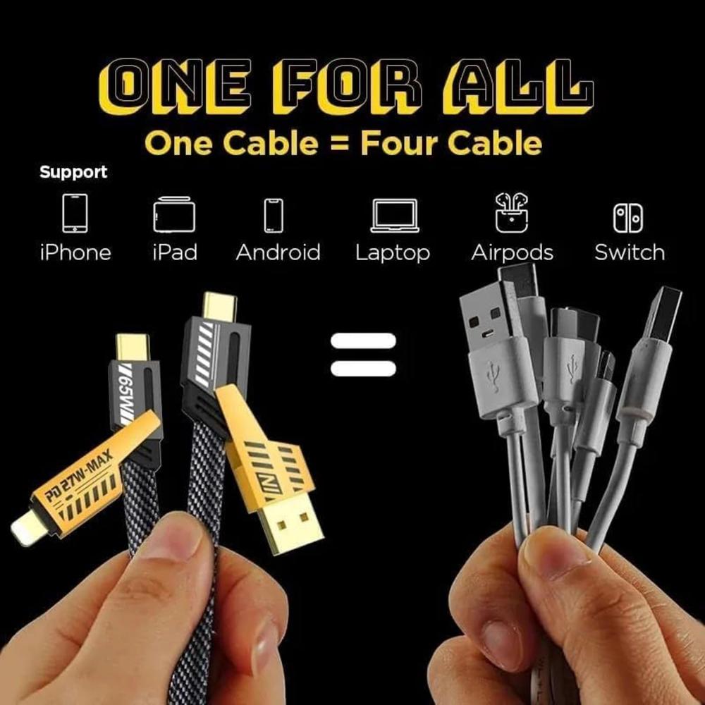 4 In 1 Data Cable