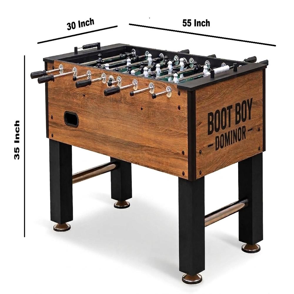 BOOT BOY 'Dominor' Foosball Table II Soccer Game for Adults II Perfect for Heavy-Duty Play in Offices, Clubs, Resorts, Colleges & Game Rooms