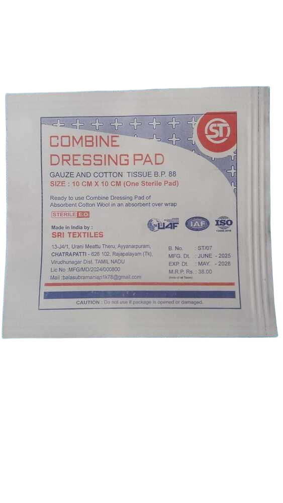 Combine Dressing Pad