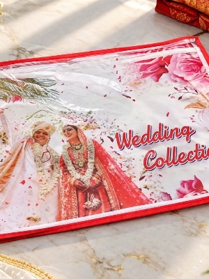 Transparent Saree Storage Cover