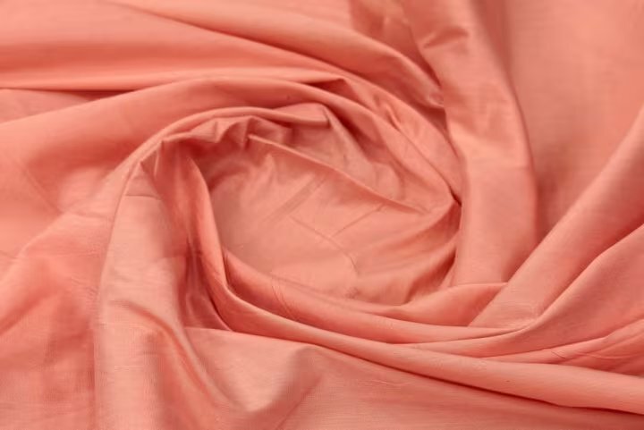 Nokia-Peach Peach 100 Percent Cotton Poplin Fabric
