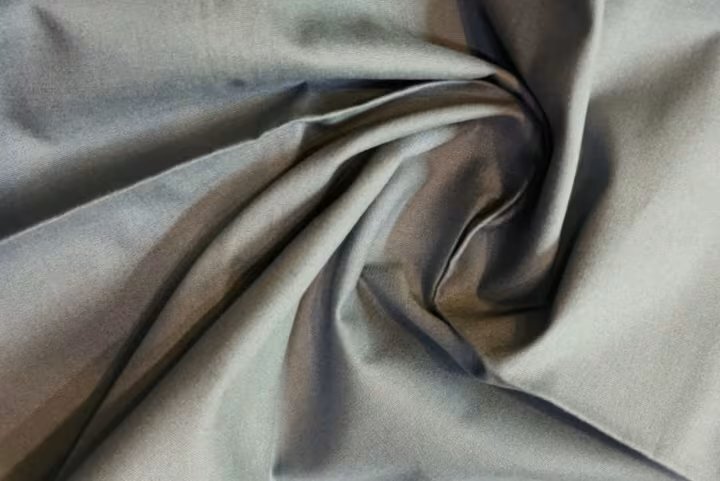 Nokia-698 Periwinkle Grey Cotton Poplin Fabric