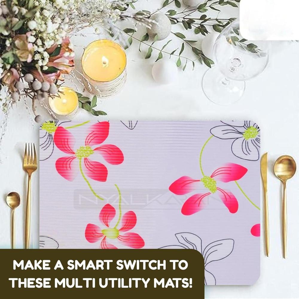 Anti Slip Drawer Mat Printer Shelf Liner For Home, Kitchen, Office (45x125 cm)