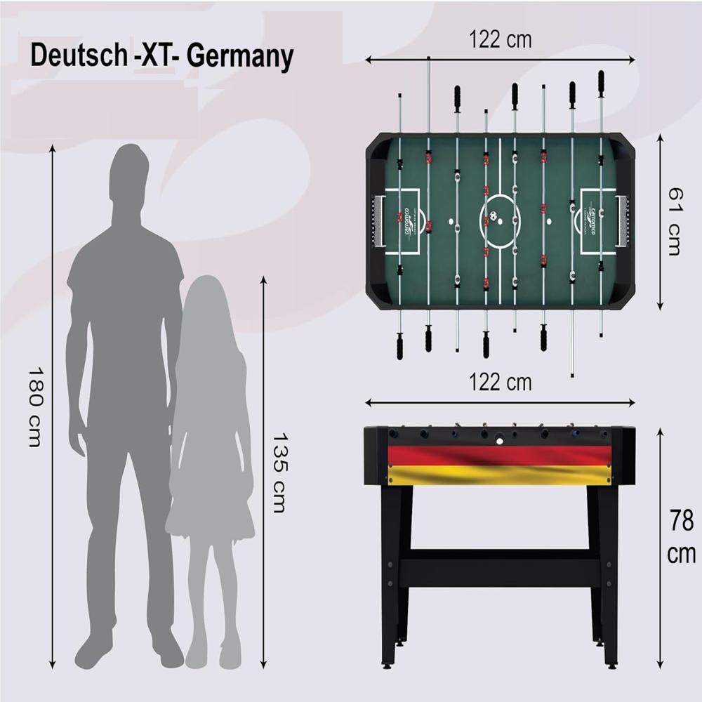 BOOT BOY foosball table - BB 707 IN - 3 D Graphics model