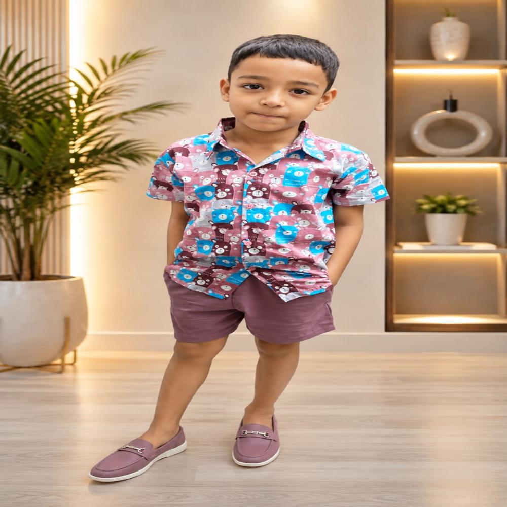PRINTED SHIRT WITH NIKER