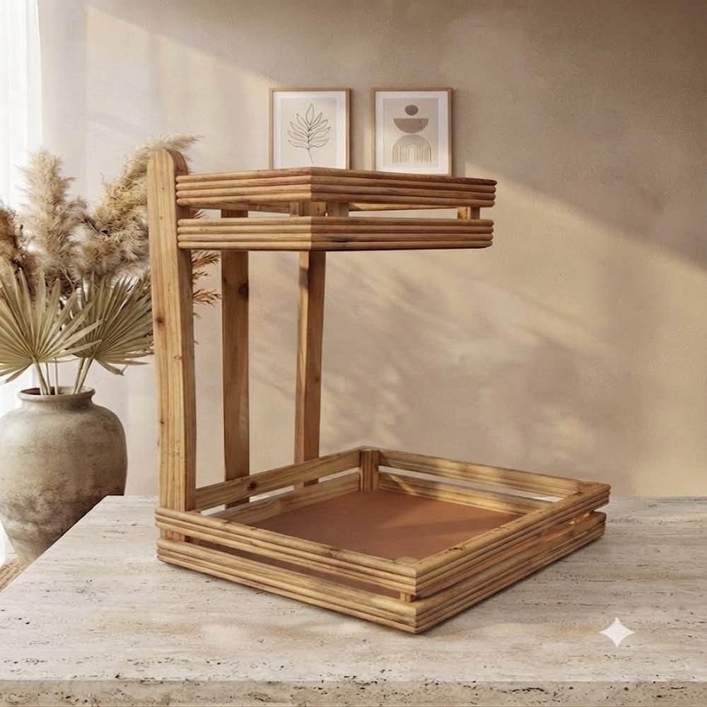 Pine Wood Baskets For Gifting - Color: Natural