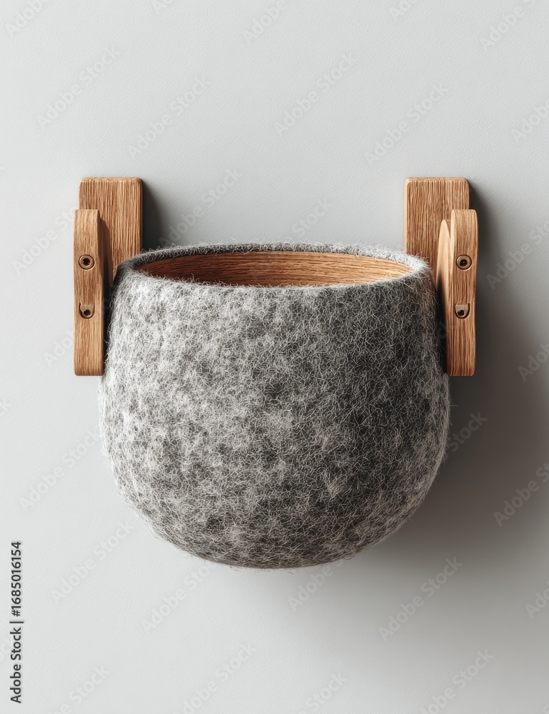 Fiber Garden Pot - Color: Multy