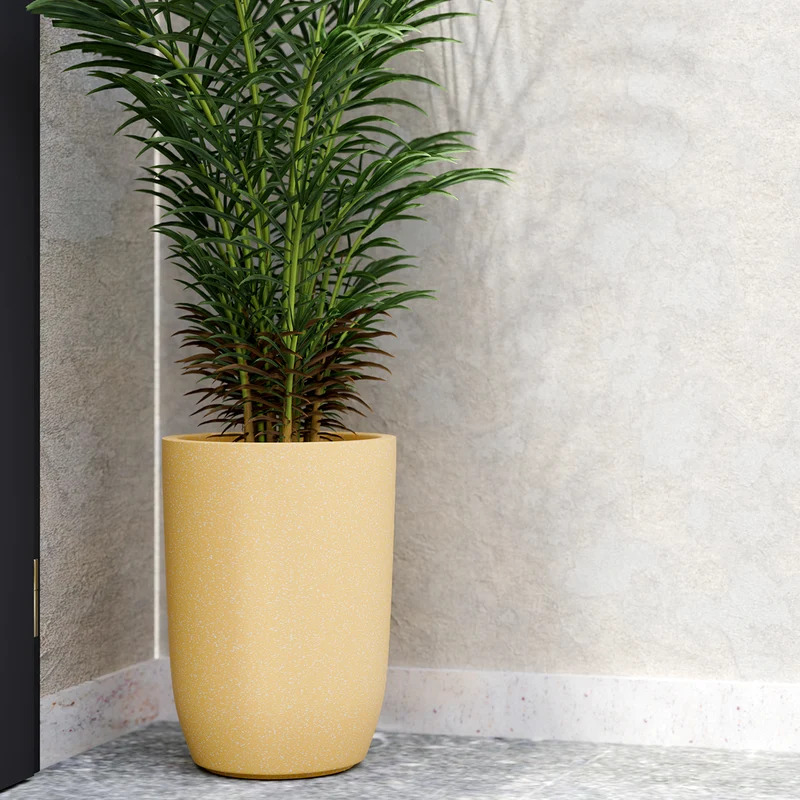 Fiber Indoor Planters - Color: Multy