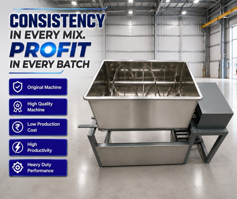SS Automatic Mixer Machine